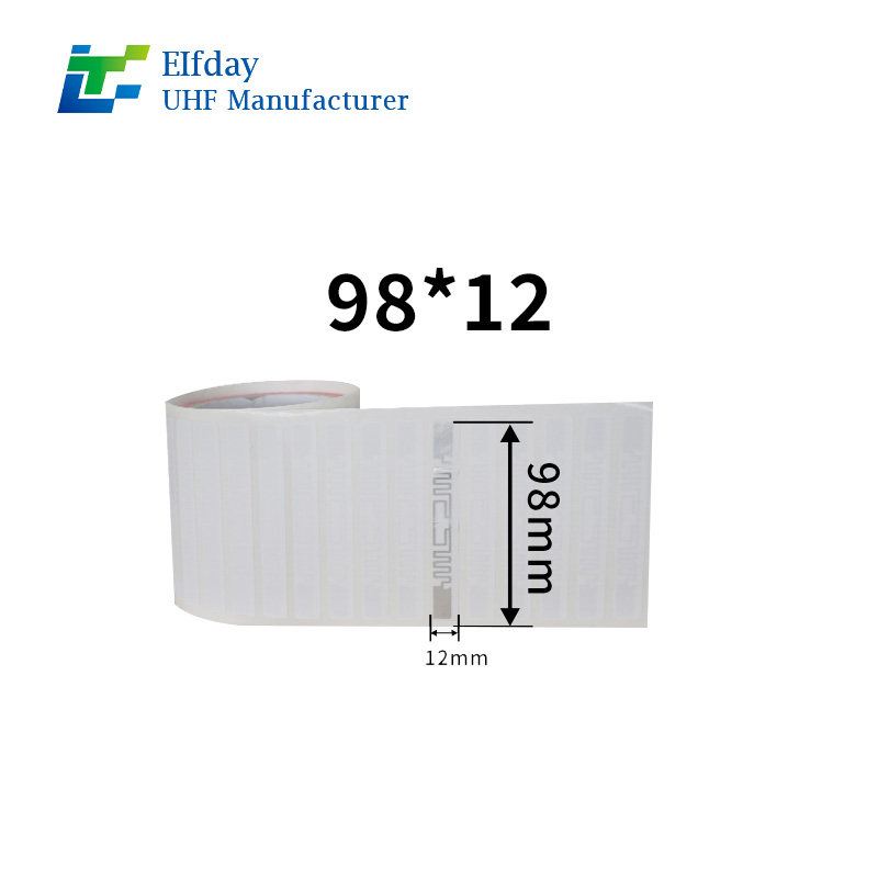 Reader Tag UHF 915MHz RFID Tag 98*12mm for Retail Management (KM4Q, ISO 18000-6C)